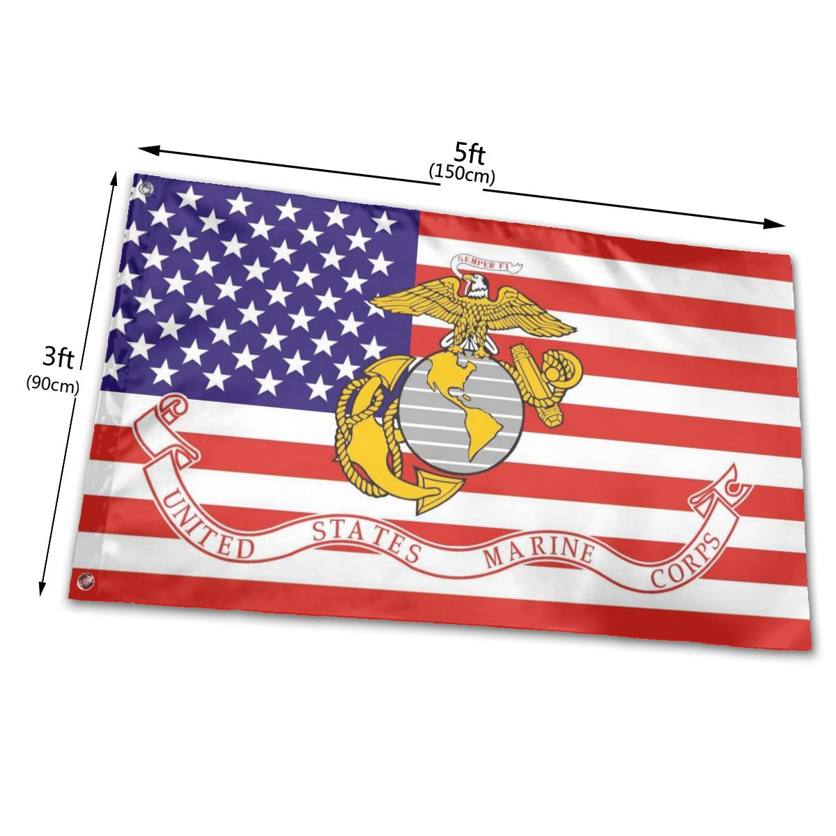 USMC United States Marine Corps Flag 90x150cm