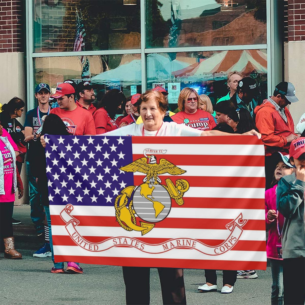 USMC United States Marine Corps Flag 90x150cm