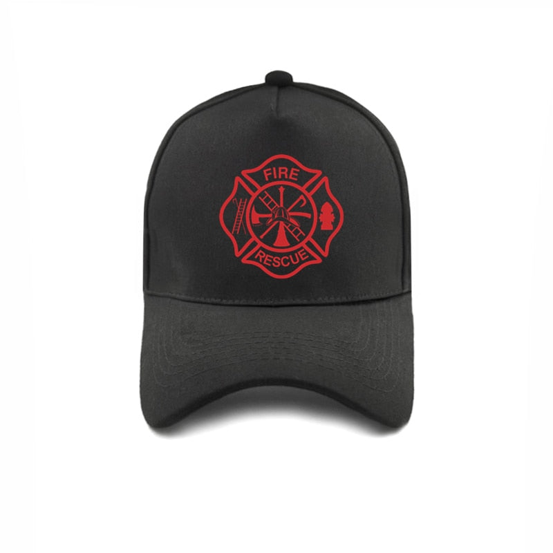 Fire Rescue Firefighter Baseball Caps