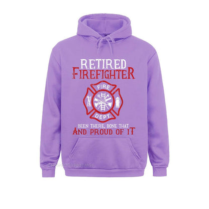 Distinguished "Retired Firefighter" Hoodie