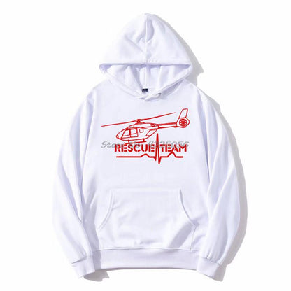 Exceptional "Helicopter and Lifeline" Hoodie