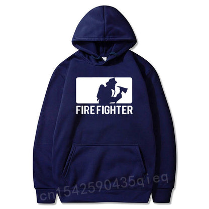 Striking "Silhouette of a Firefighter"