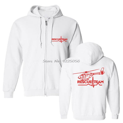 Exceptional "Helicopter and Lifeline" Hoodie