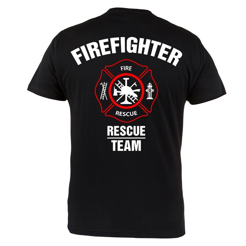 Firefighter Graphics T-Shirt